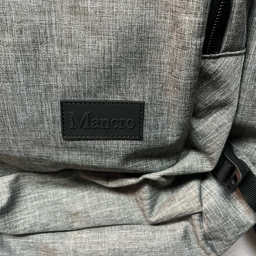 Sleek Gray Backpack for Men